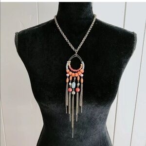 Jewelmint Dream Catcher Statement Necklace
